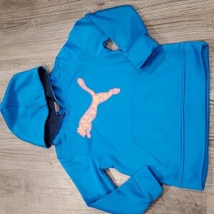 Puma Hooded Sweatshirt Size 6